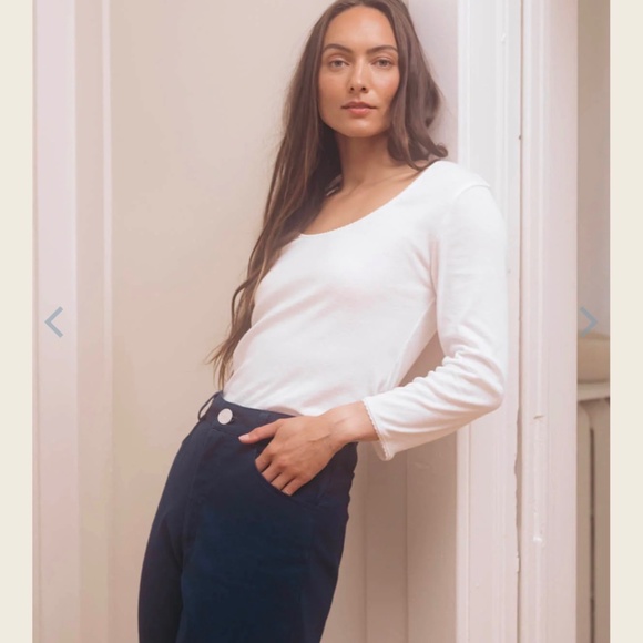 Harly Jae Tops - Harly Jae Long Sleeve - Pointelle